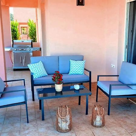 Natural View Villa With Private Pool Skouloufia Bagian luar foto